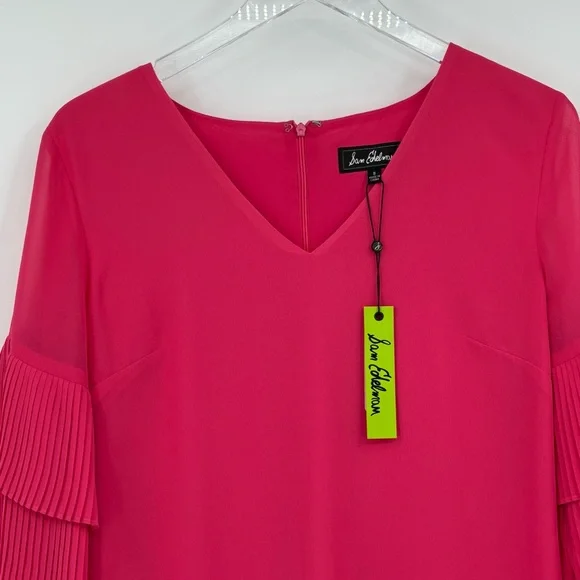 Sam Edelman Fuchsia Pink Shift Dress - Picture 2 of 12